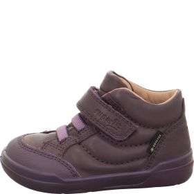 Superfit SUPERFREE Girls Sneakers high - Material: Leather in Purple