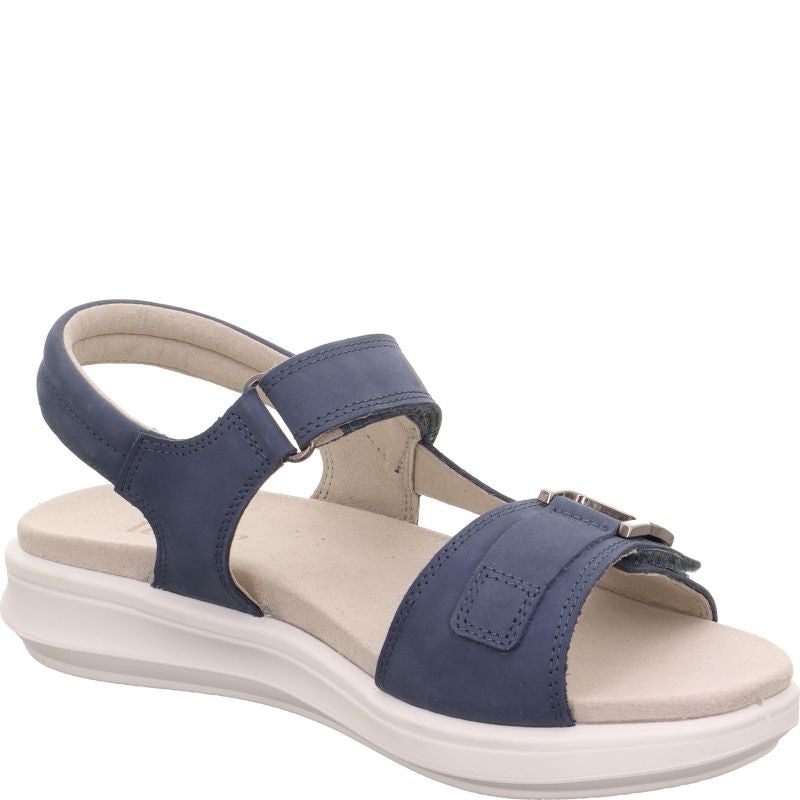Legero ELLA Damen Sandale - Material: Leder in Blau
