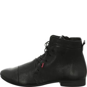 Think! GUAD2 Damen Stiefelette - Material: Leder in Schwarz