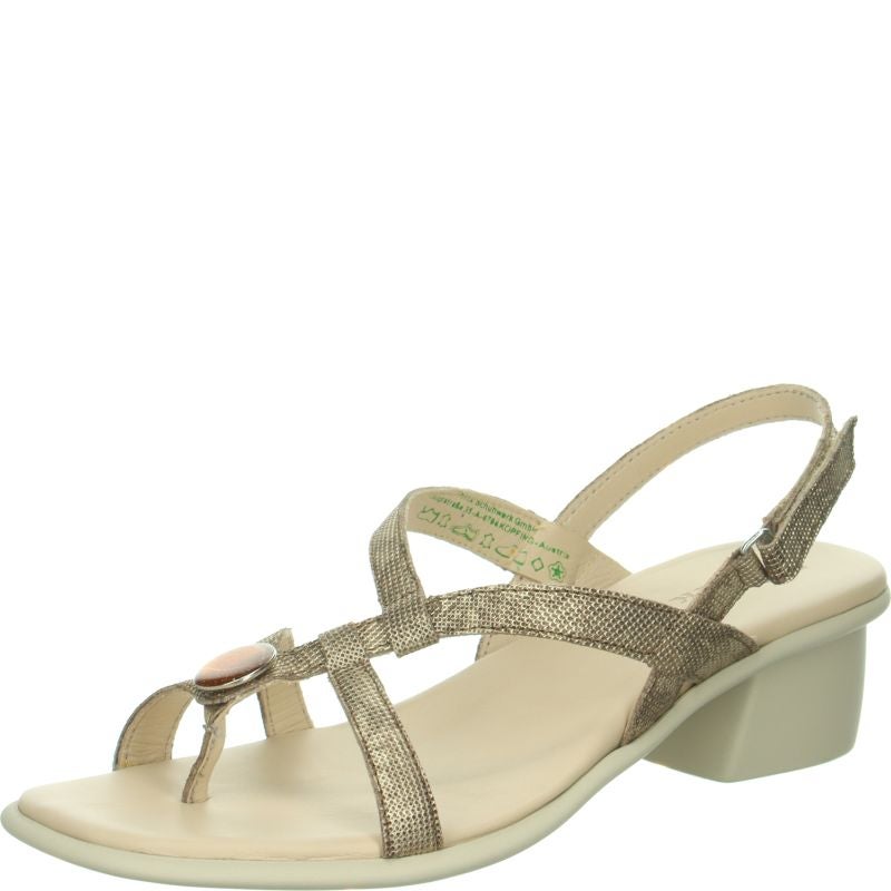 Think VIVI Sandal - Material: Leather in Grey