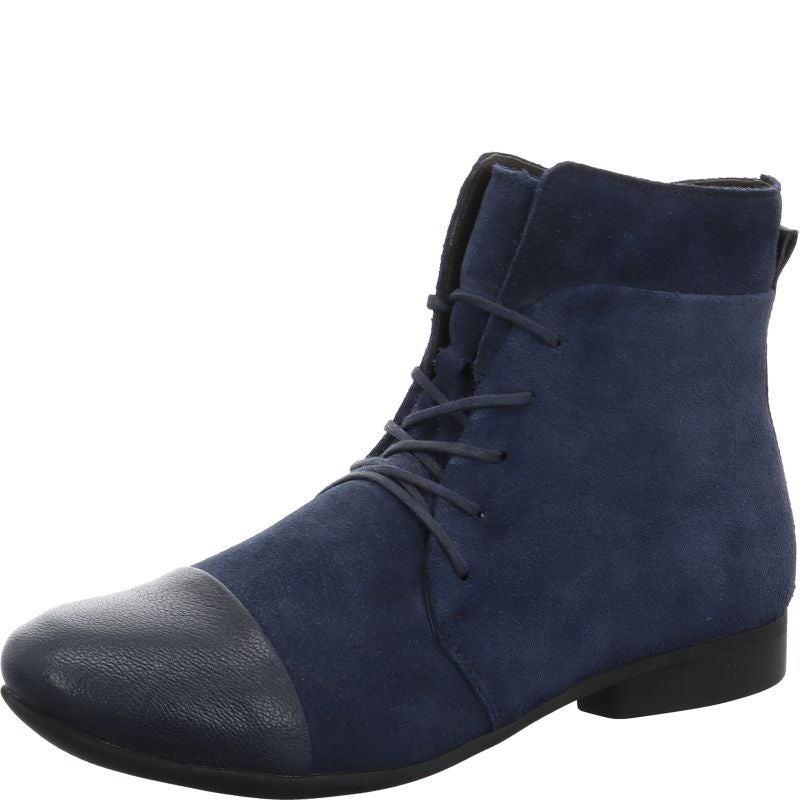 Think GUAD2 Ankle boot - Material: Leather in Blue