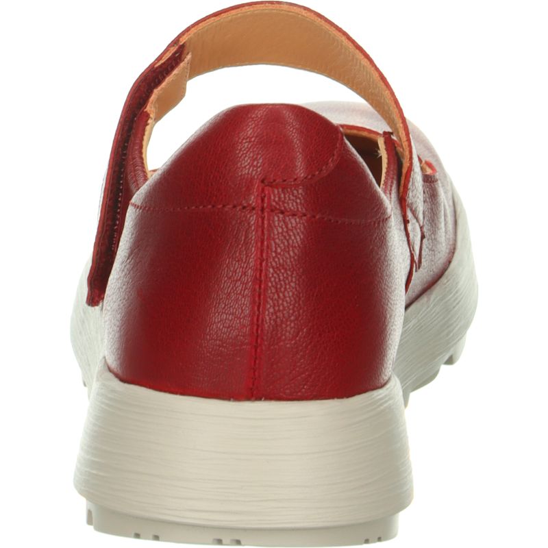 Think COMODA  - Material: Leather in Red