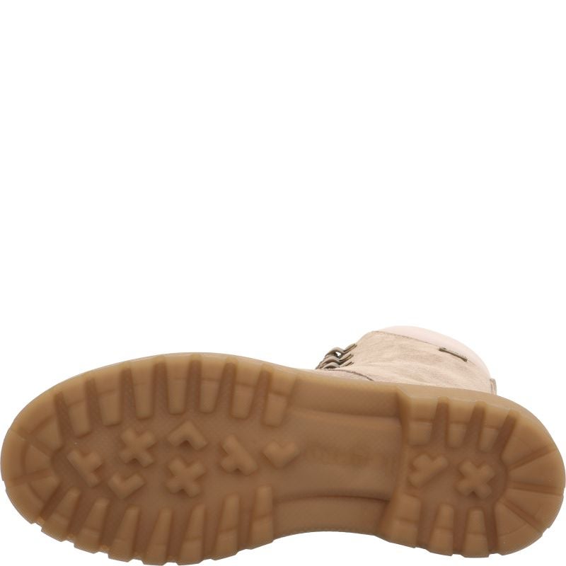 Legero MONTA Woman Lace-up boot - Material: Leather in Beige