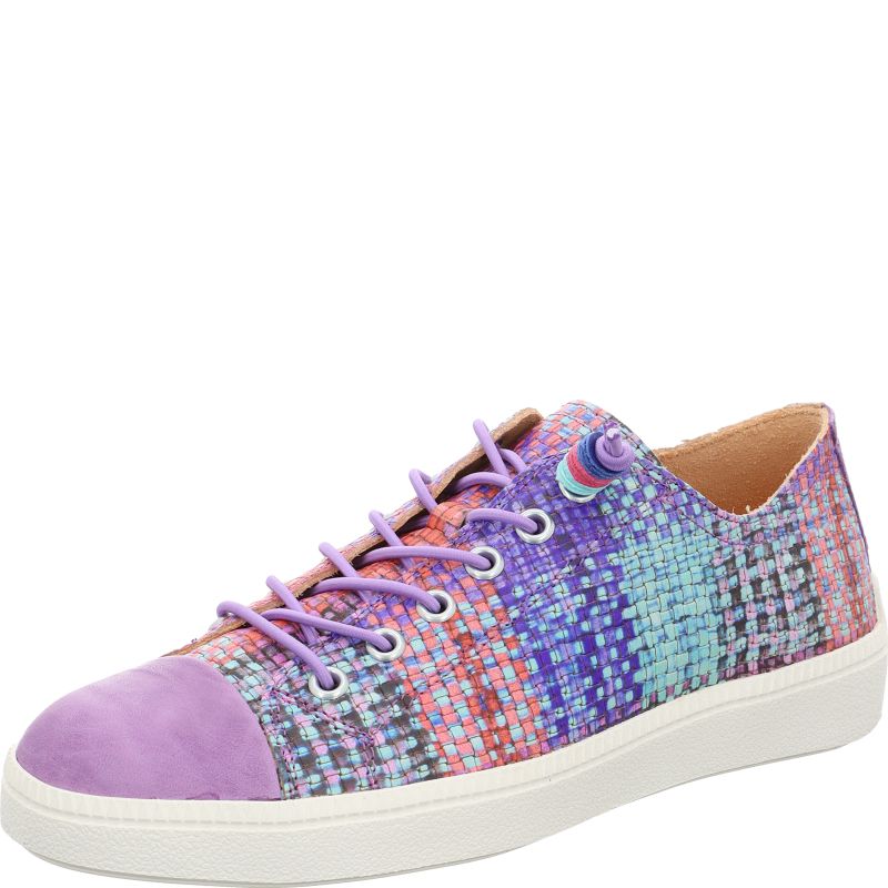 Think TURNA WOMEN Woman Sneakers low - Material: Leather in Multi Colour