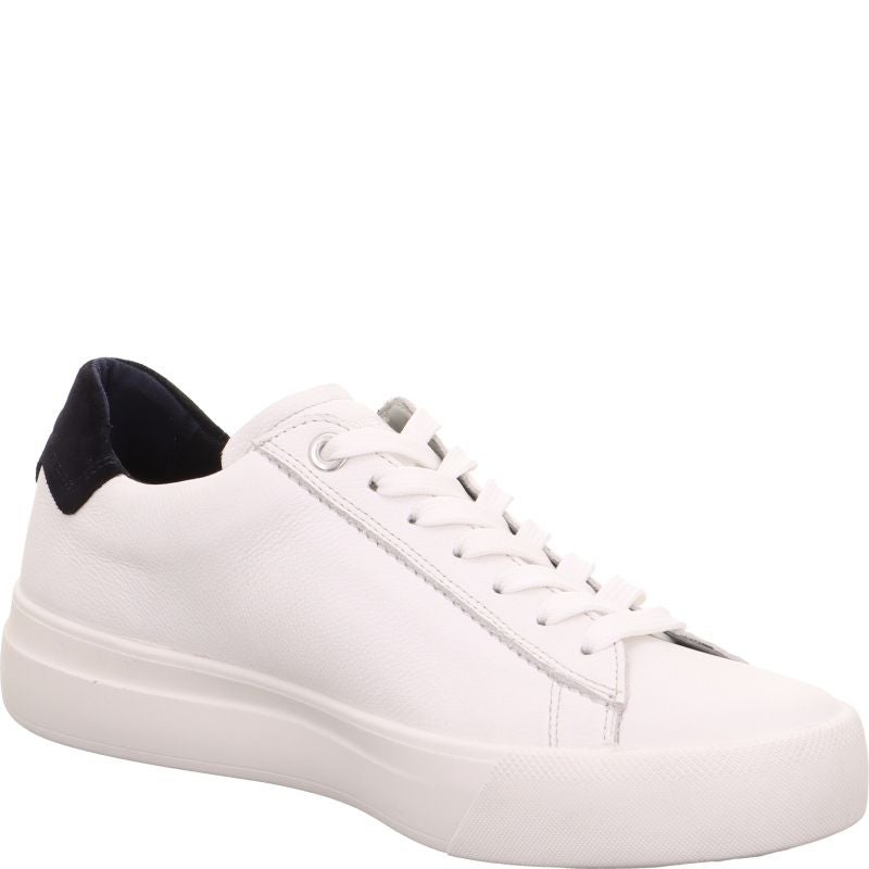 legero MONDO Herren Sneaker low - Material: Leder in Weiß