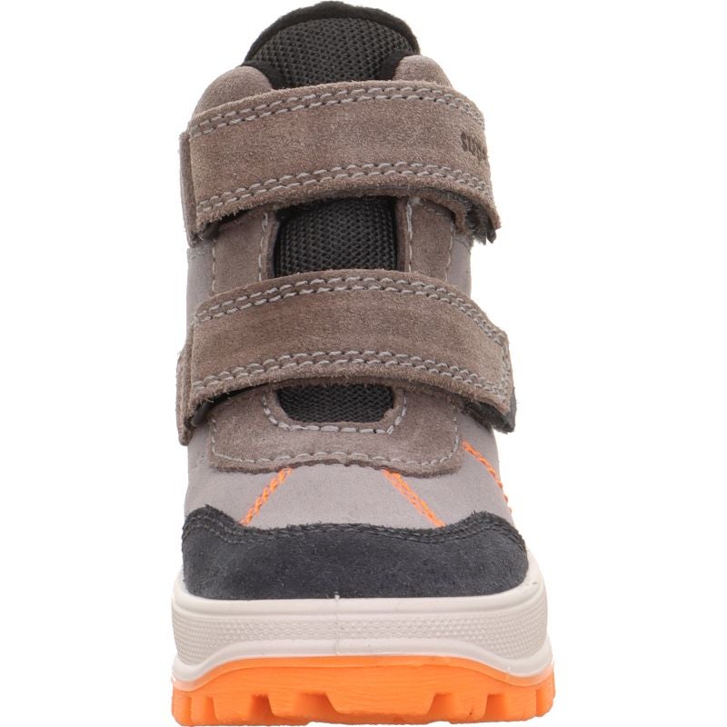 Superfit TEDD Jungen Boots - Material: Leder/Sonstiges Material/Textil in Grau