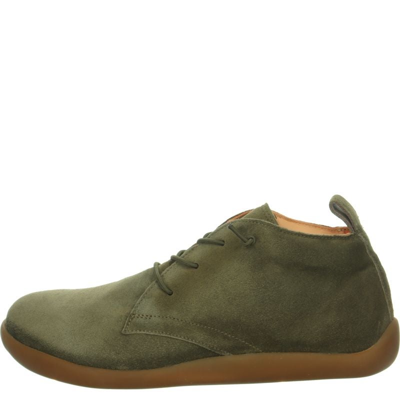 Think! BLO Damen Sneaker high - Material: Leder in Oliv