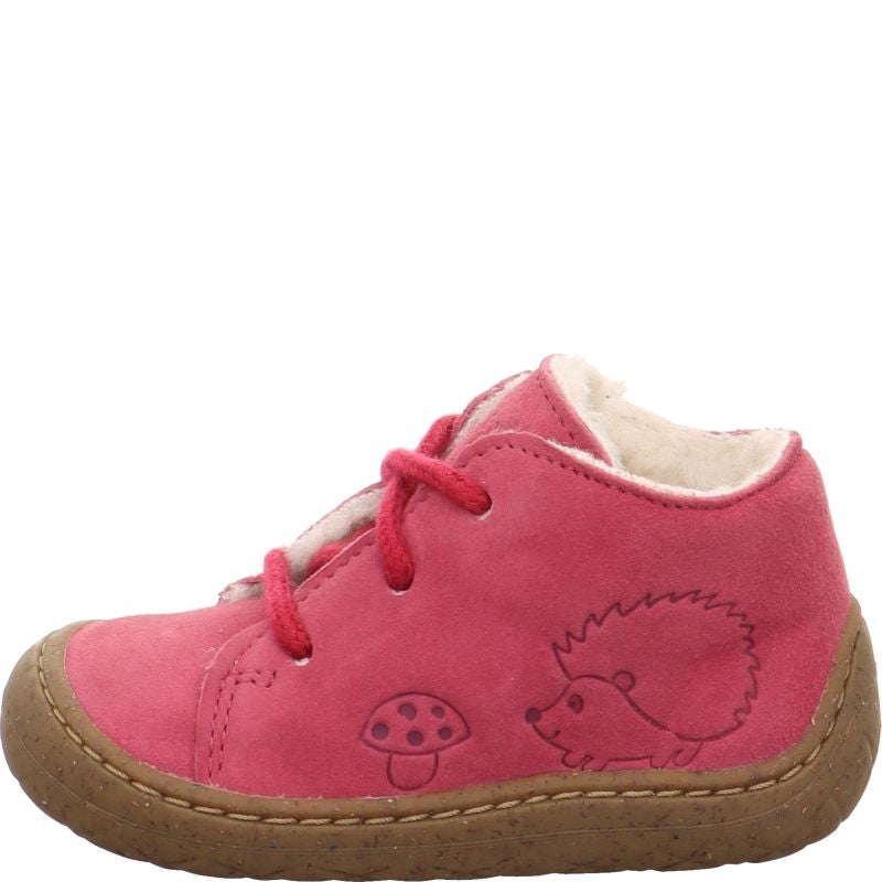 Superfit SATURNUS Mädchen Sneaker low - Material: Leder in Rot