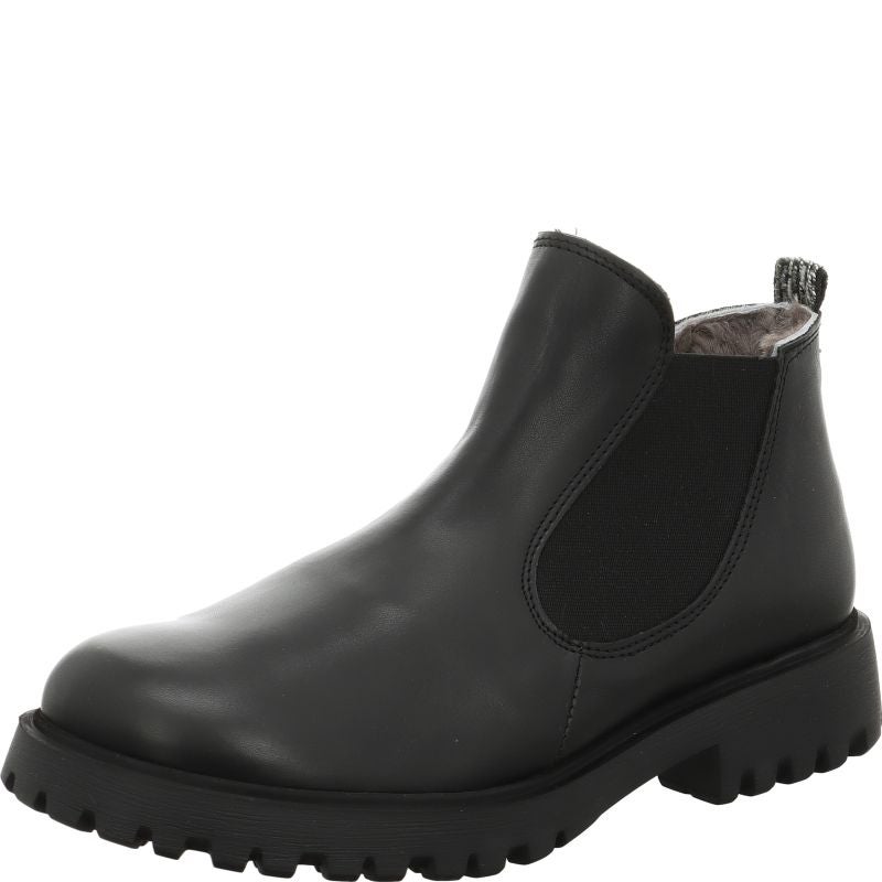 Think! TRENTO Damen Chelsea Boots - Material: Leder in Schwarz