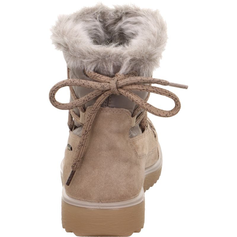 Legero CAMPANIA Woman Ankle boot - Material: Leather/Textil in Beige