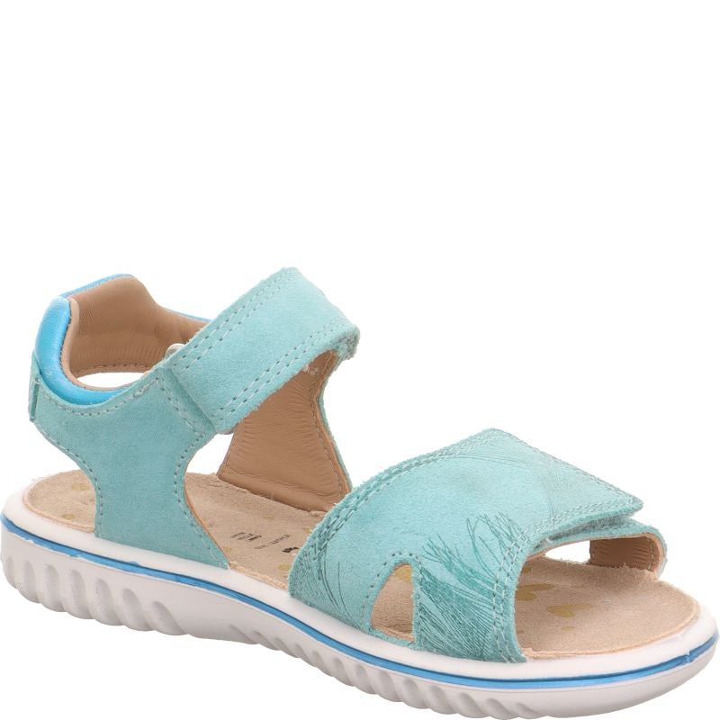 Superfit SPARKLE Girls Sandal - Material: Leather in Green