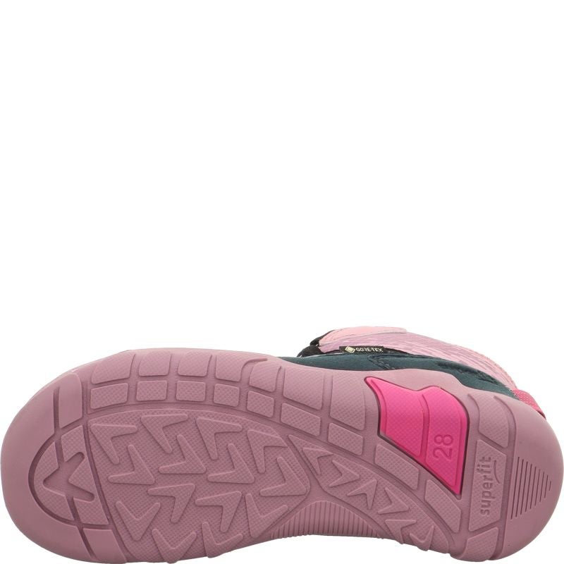 Superfit TRACE Girls Sneakers high - Material: Textil/Sonstiges Material in Green
