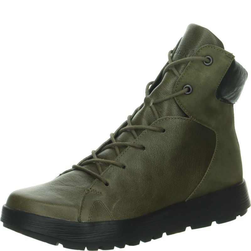 Think! COMODA Damen  - Material: Leder in Oliv