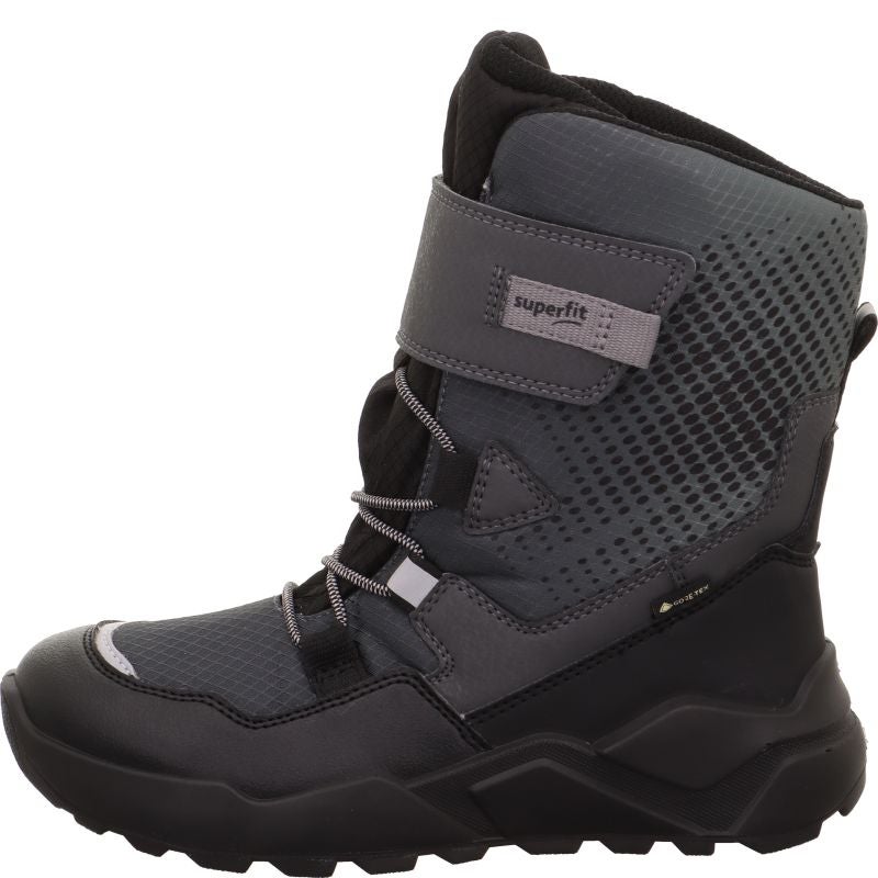 Superfit ROCKET Unisex | Boys Boot - Material: Textil/Sonstiges Material in Black
