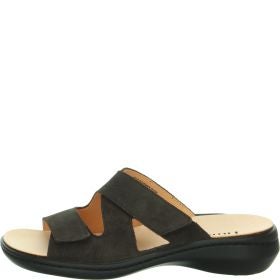Think! CAMILLA Damen Pantolette - Material: Leder in Braun