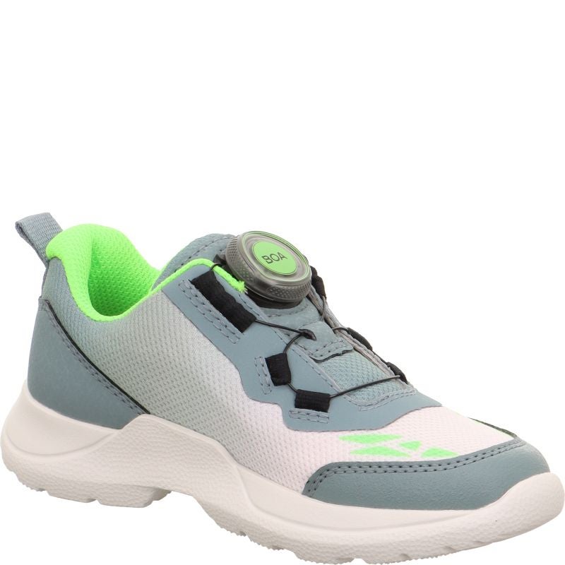 Superfit RUSH Sneaker low - Material: Textil/Sonstiges Material in Grün