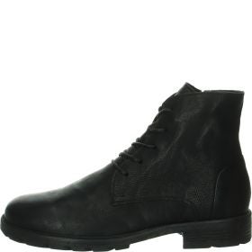 Think! HAWARA Herren Schnürboots - Material: Leder in Schwarz