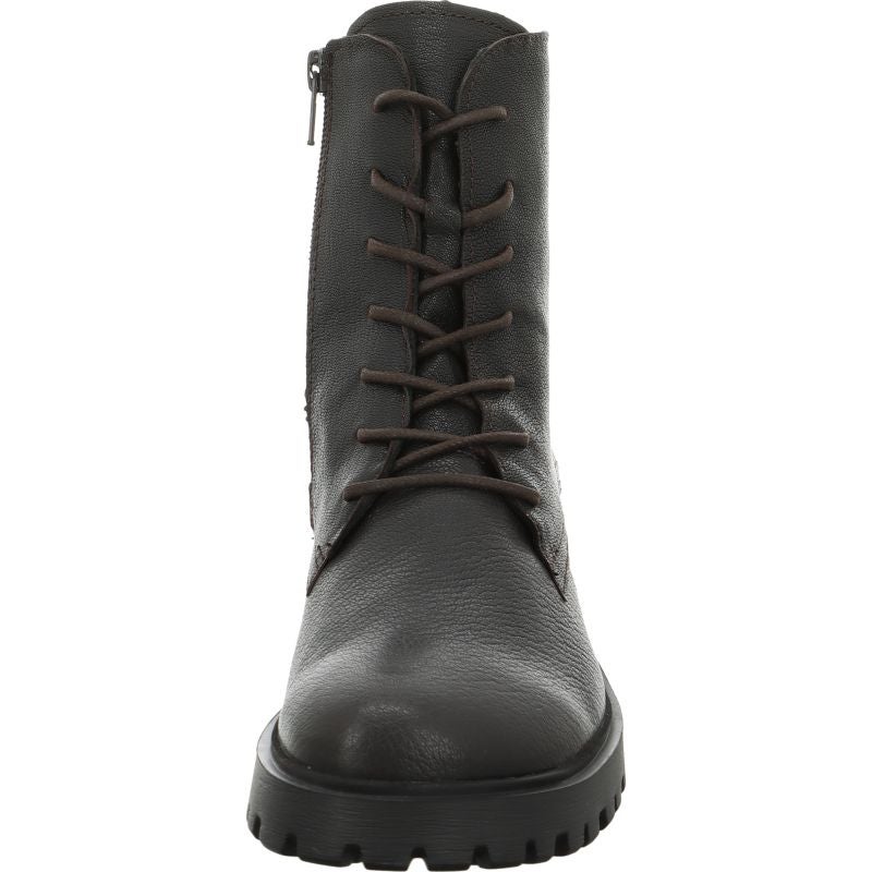 Think TRENTO Woman Ankle boot - Material: Leather in Brown