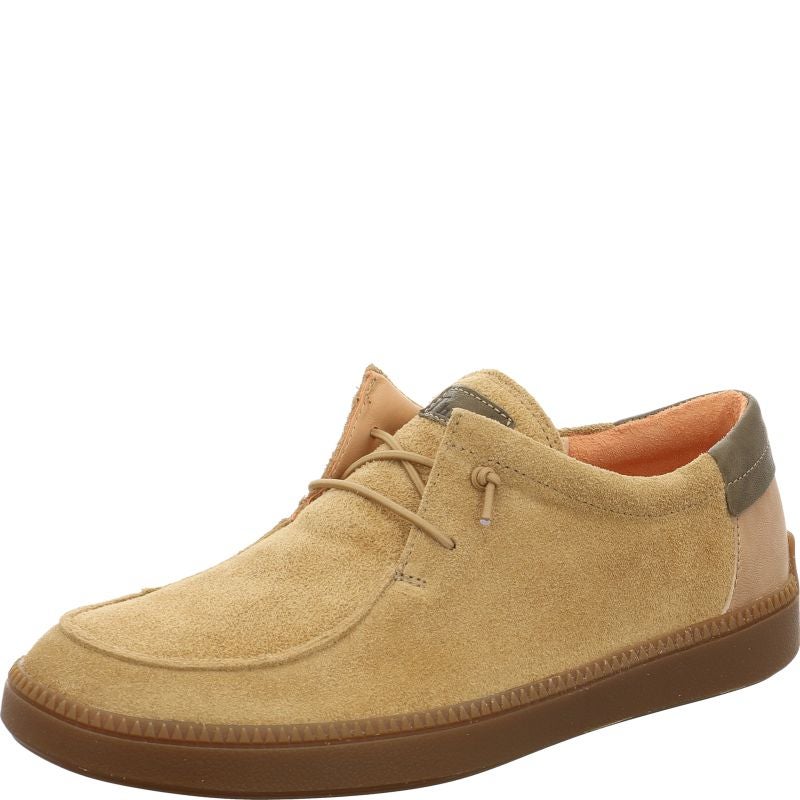 Think TURNA MEN Sneakers low - Material: Leather in Beige