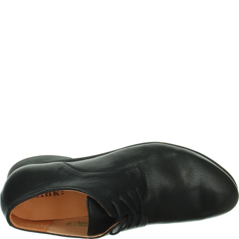 Think GUAD2 Lace up shoe - Material: Leather in Olive