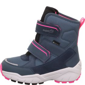 Superfit CULUSUK 2.0 Girls Boot - Material: Leder/Sonstiges Material/Texti in Blue