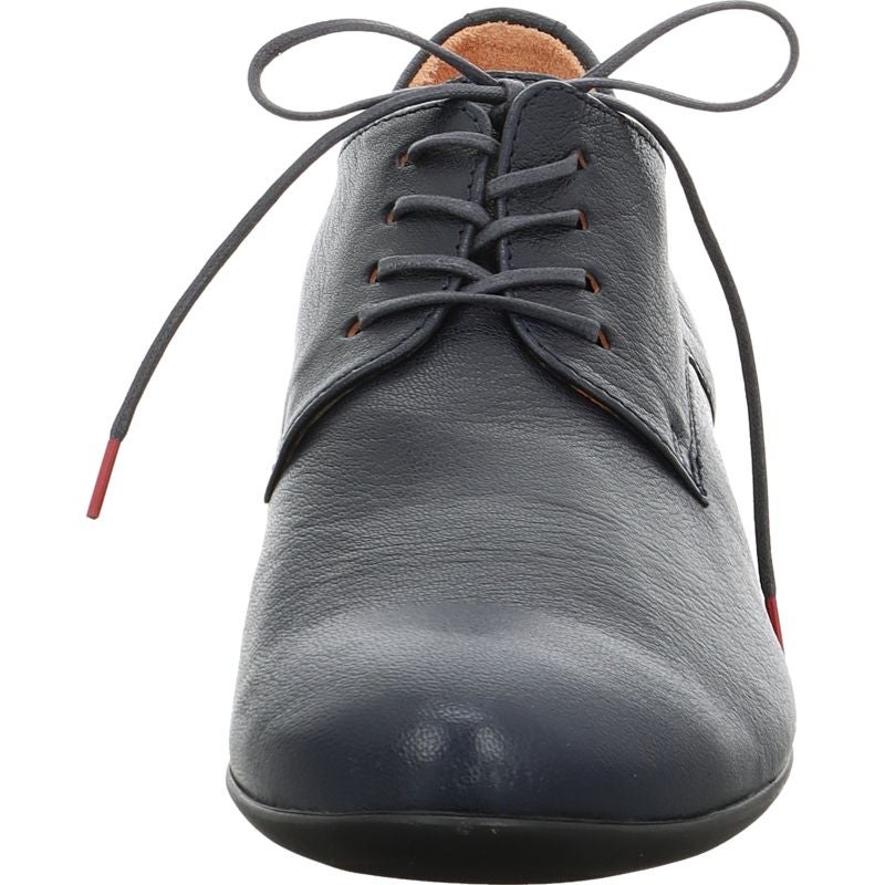 Think! GUAD2 Damen Schnürschuh - Material: Leder in Blau