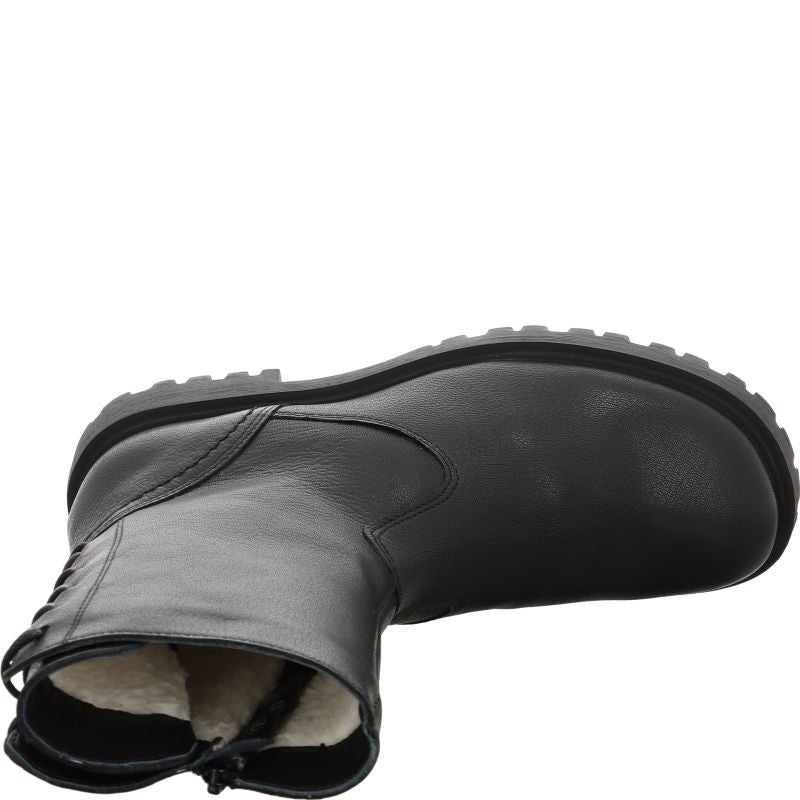 Think! TRENTO Damen Stiefelette - Material: Leder in Schwarz