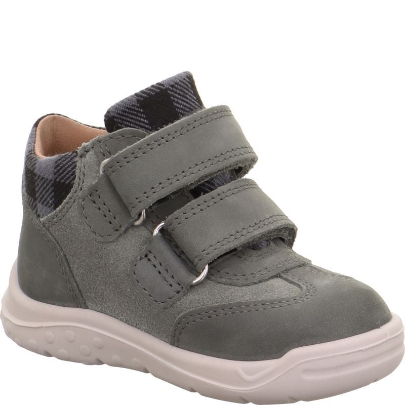 Superfit WHALEY Sneakers high - Material: Leather/Textil in Green