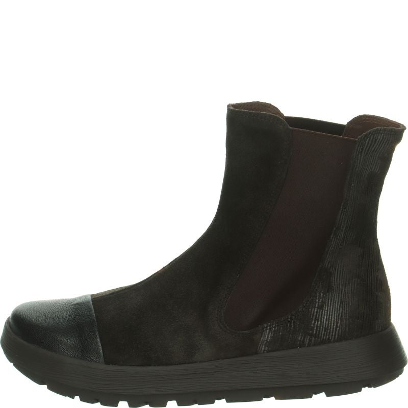 Think COMODA Chelsea boot - Material: Leather in Brown