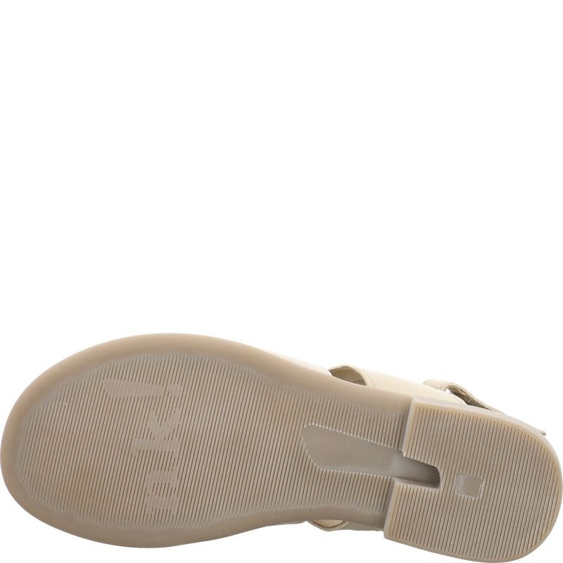 Think! KAMAA Damen Sandale - Material: Leder in Beige