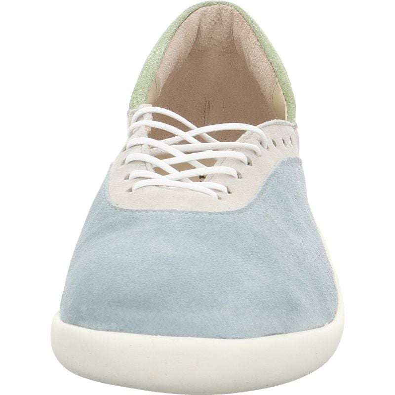 Think! BLO Damen Ballerina - Material: Leder in Blau