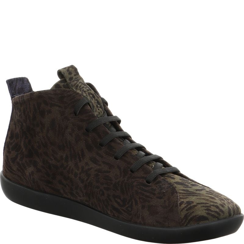 Think! NATURE Damen Sneaker high - Material: Leder in Mehrfarbig