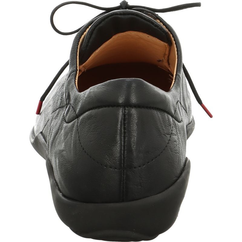 Think STONE HERREN Men Lace up shoe - Material: Leather in Black