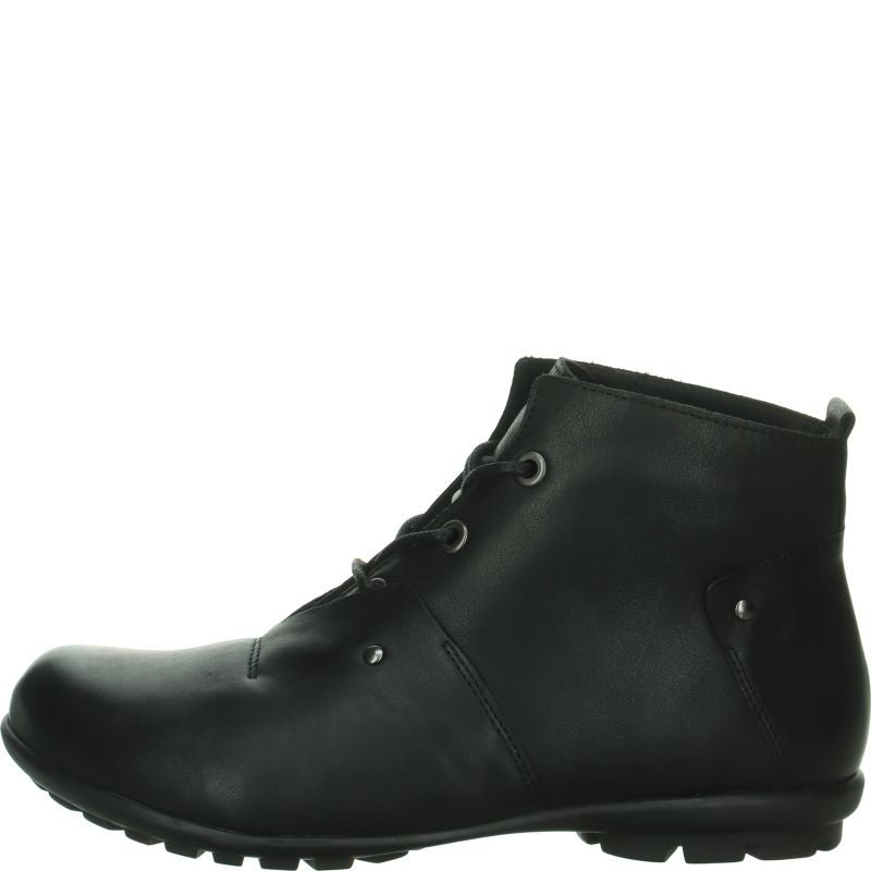 Think KONG HERREN Men Ankle boot - Material: Leather in Black
