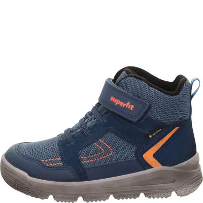 Superfit MARS Jungen Boots - Material: Leder/Sonstiges Material/Textil in Blau