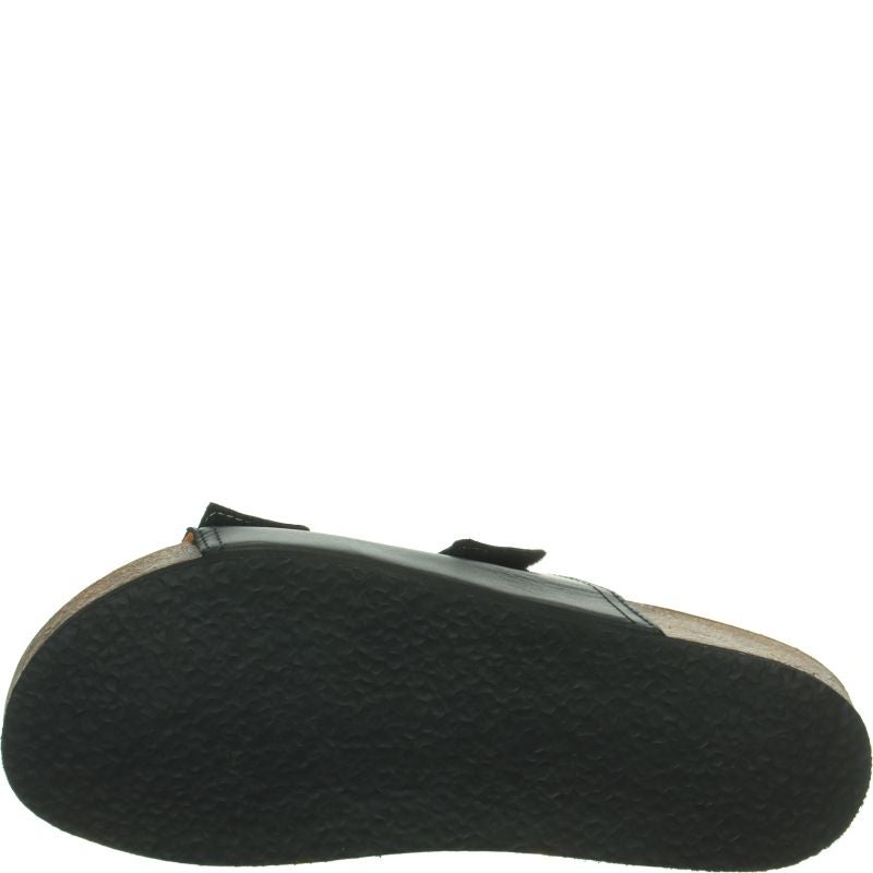 Think WOLFI Men Mules - Material: Leather in Black