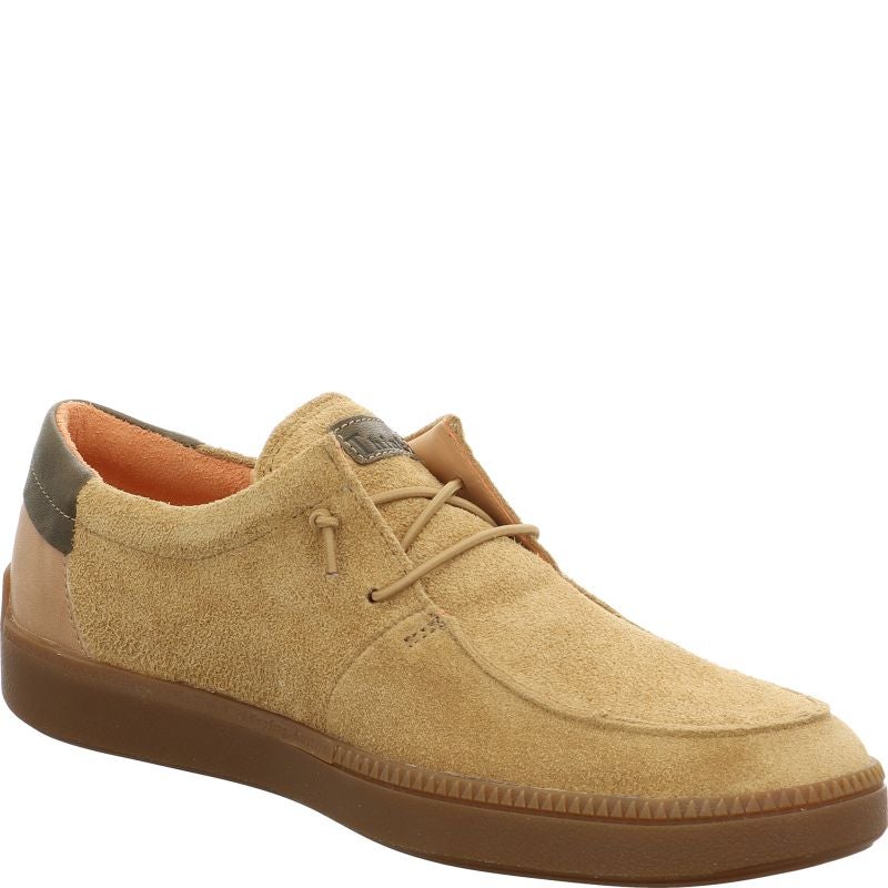 Think TURNA MEN Sneakers low - Material: Leather in Beige