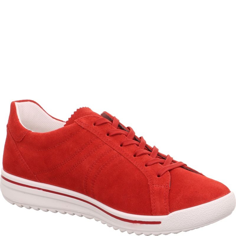 legero ALIA Damen Sneaker low - Material: Leder in Rot