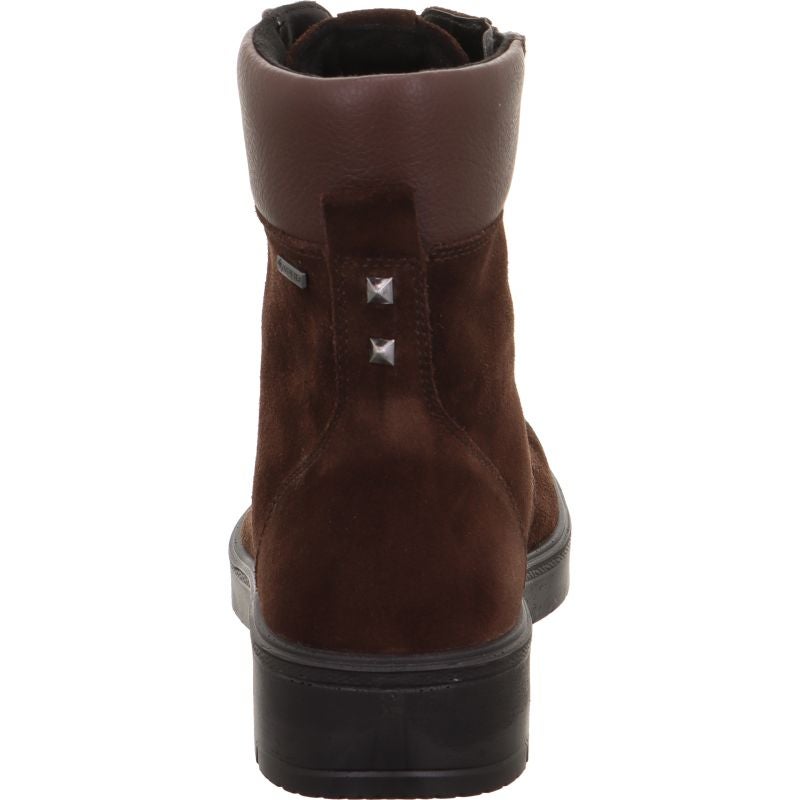 legero MYSTIC Damen Schnürboots - Material: Leder in Braun