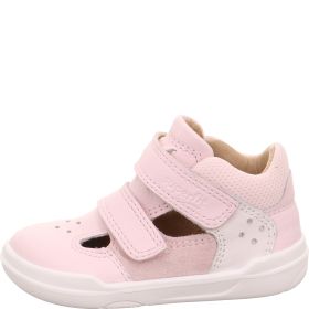 Superfit SUPERFREE Sandale - Material: Leder/Textil in Rosa