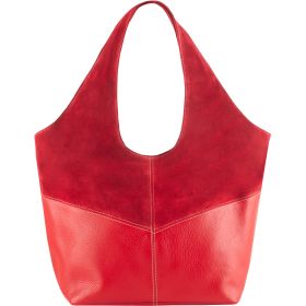 Think! THINK! BAG Damen Tasche - Material: Leder in Rot