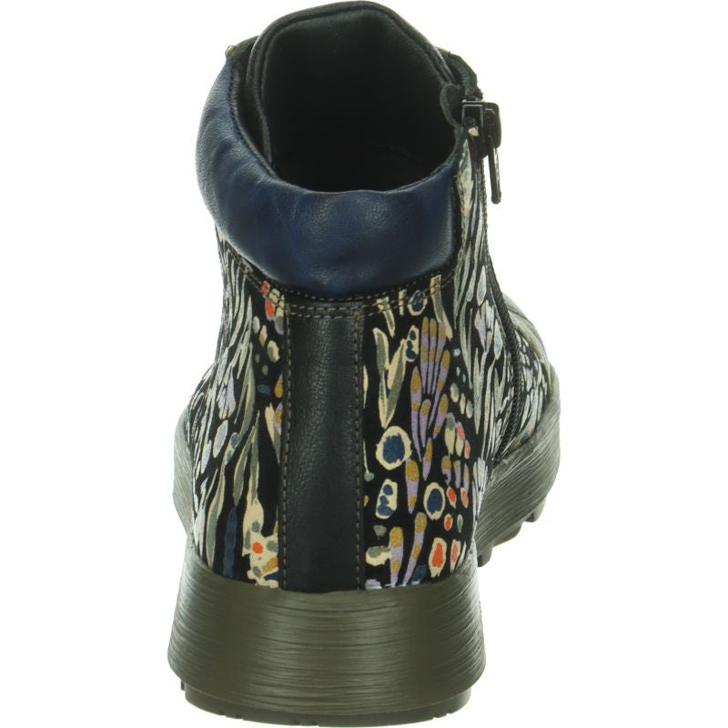 Think! COMODA Damen Ankle Boots - Material: Leder in Schwarz