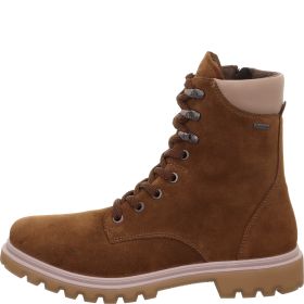 Legero MONTA Damen Schnürboots - Material: Leder in Braun