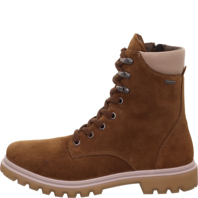 Legero MONTA Damen Schnürboots - Material: Leder in Braun
