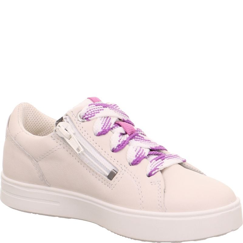 Superfit STELLA Mädchen Sneaker low - Material: Leder/Textil in Weiß