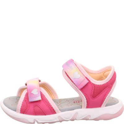 Superfit PEBBLES Girls Sandal - Material: Textil/Sonstiges Material in Pink