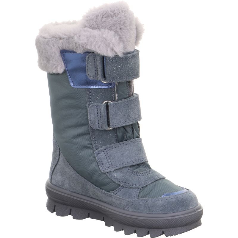 Superfit FLAVIA Girls Boot - Material: Leather/Textil in Blue