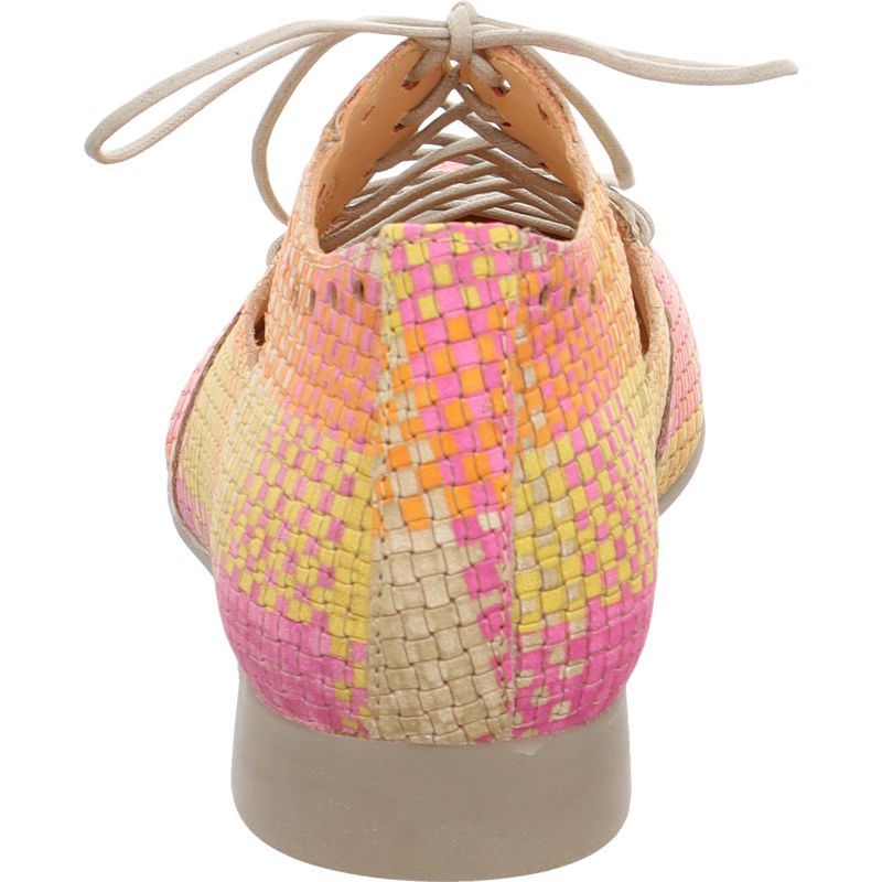 Think GUAD2 Woman Lace up shoe - Material: Leather in Multi Colour
