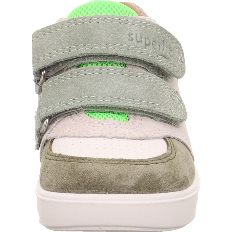 Superfit SUPIES Jungen Sneaker low - Material: Leder/Textil in Mehrfarbig
