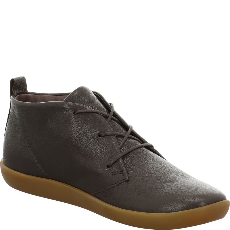 Think NATURE Sneakers high - Material: Leather in Brown